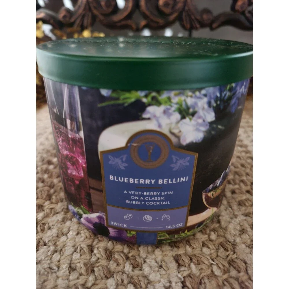 Blueberry Bellini - Bath and Body Works 3-wick Candle